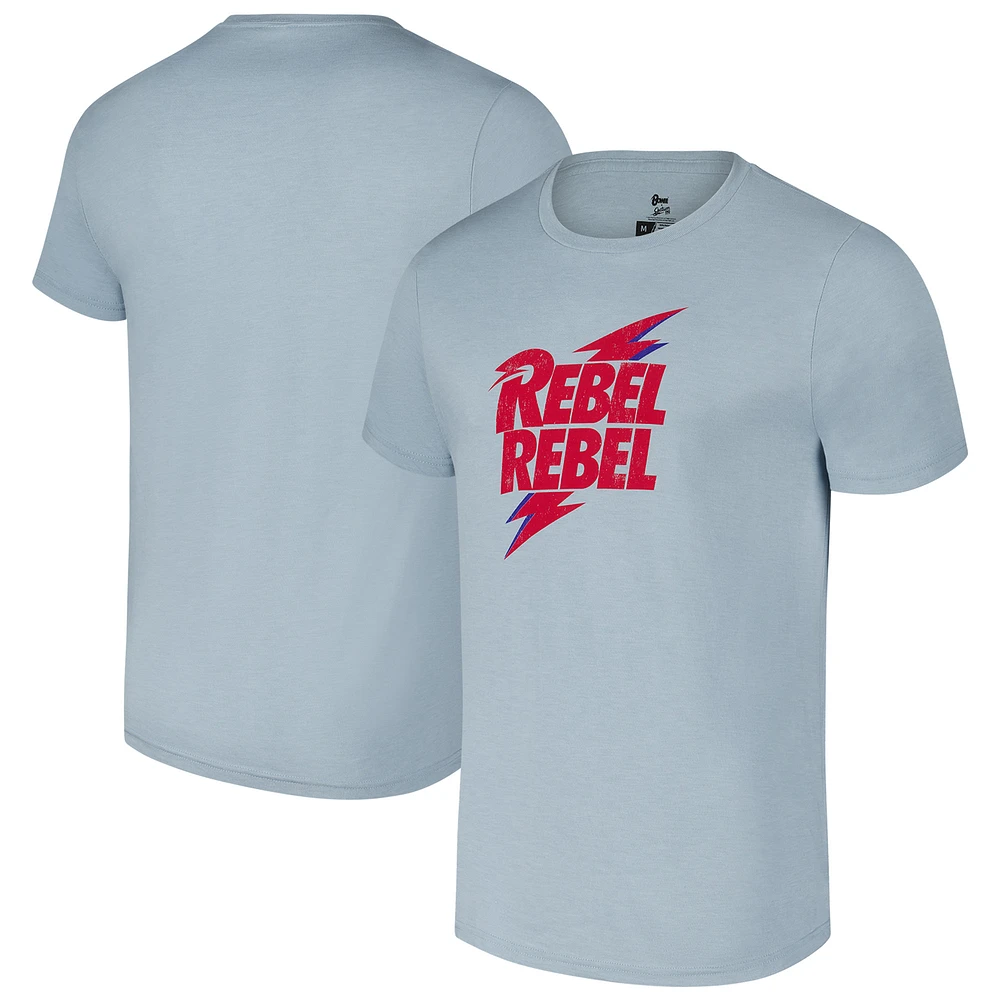 Unisex Section 119 Light Blue David Bowie Rebel T-Shirt