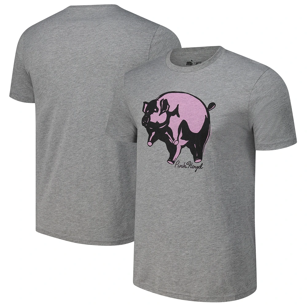 Unisex Section 119 Gray Pink Floyd Animals Tri-Blend T-Shirt
