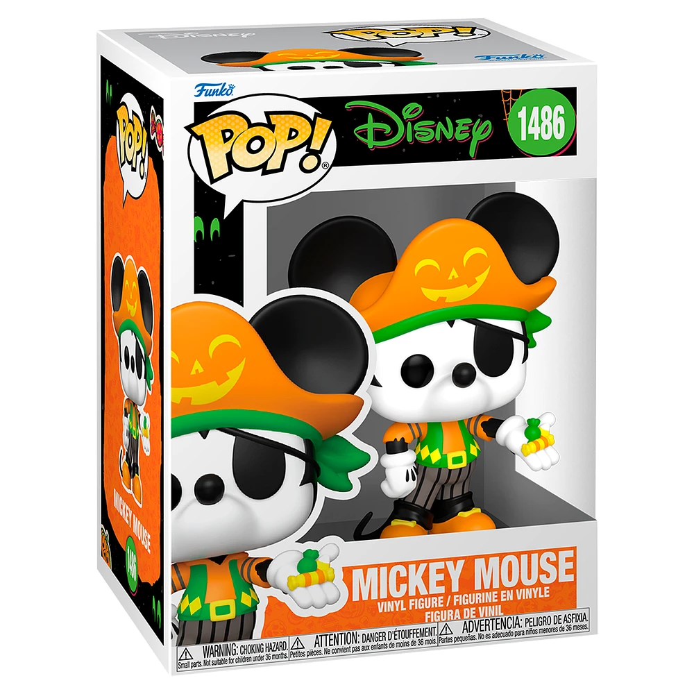 Funko Mickey & Friends #1486 Halloween Pirate Mickey Pop! Vinyl Figure