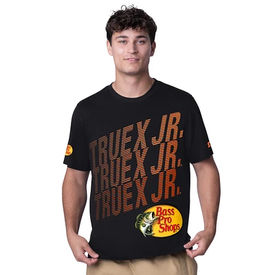 Men's Starter Black Martin Truex Jr Bass Pro Shops All Star Extreme T-Shirt