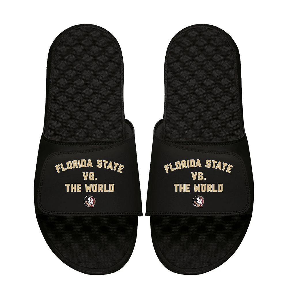 Men's ISlide Black Florida State Seminoles Vs. The World Slide Sandals