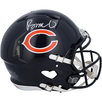 Rome Odunze Chicago Bears Autographed Riddell Speed Authentic Helmet
