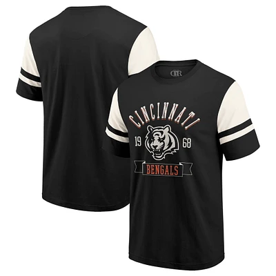 Men's Darius Rucker Collection by Fanatics Black Cincinnati Bengals Football T-Shirt