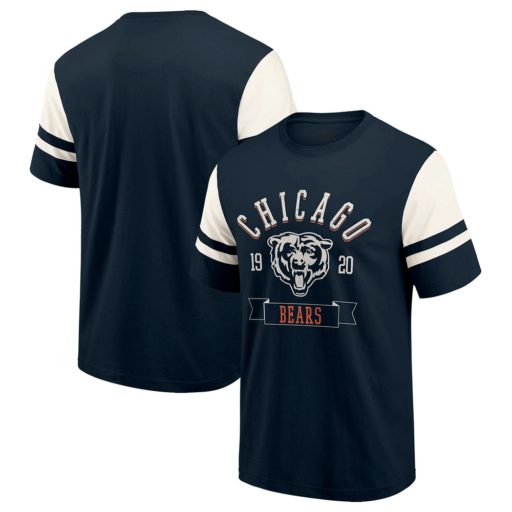 Men's Darius Rucker Collection by Fanatics Navy Chicago Bears Football T-Shirt