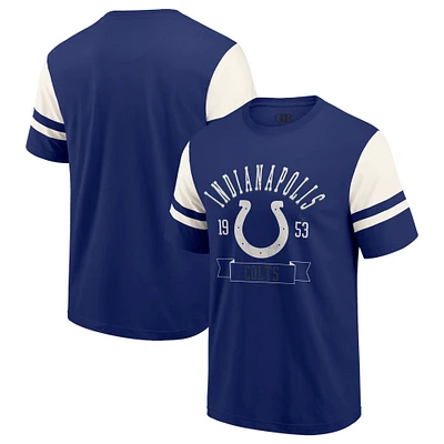 Men's Darius Rucker Collection by Fanatics Royal Indianapolis Colts Football T-Shirt