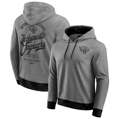 Men's Darius Rucker Collection by Fanatics Black Jacksonville Jaguars Tonal Knit Pullover Hoodie