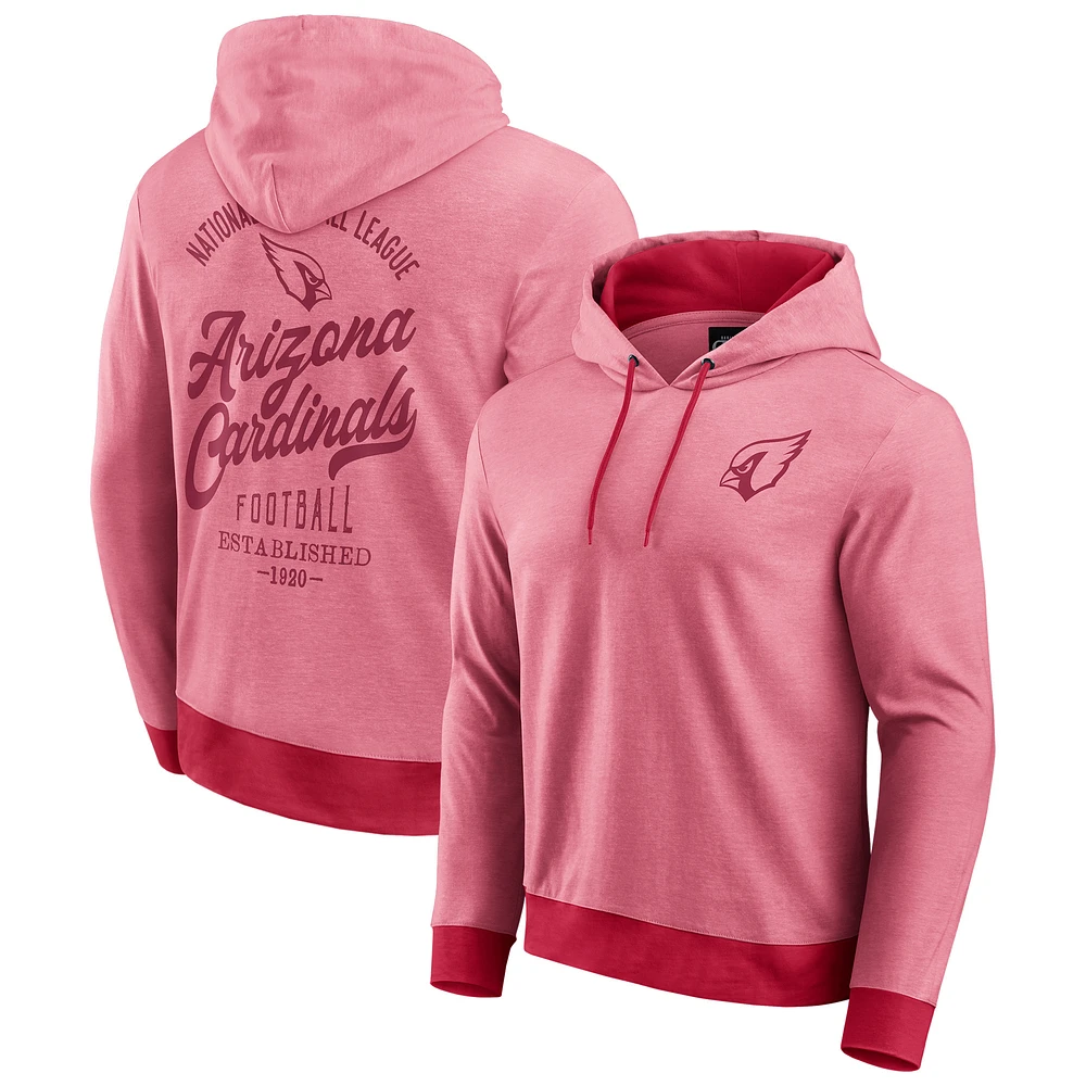 Men's Darius Rucker Collection by Fanatics Cardinal Arizona Cardinals Tonal Knit Pullover Hoodie