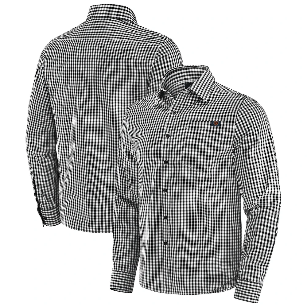 Men's J. Palmer Black Chicago Bears Dual Threat Long Sleeve Button-Up Shirt