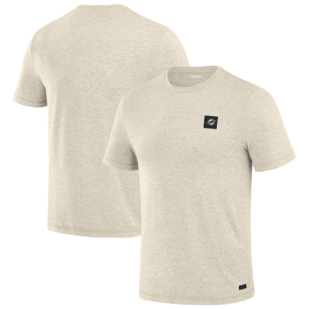 Men's J. Palmer White Miami Dolphins Four Down T-Shirt