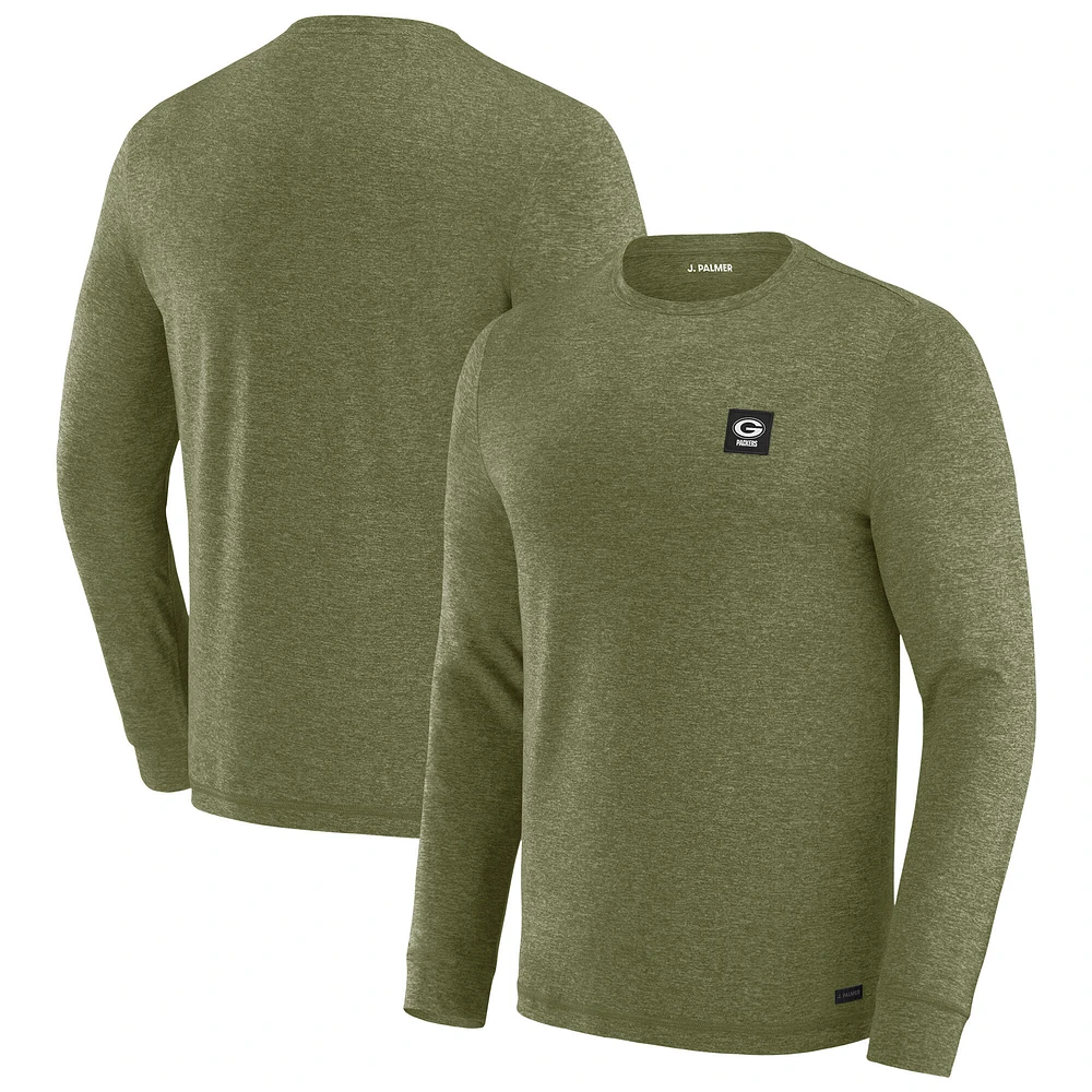 Men's J. Palmer Green Bay Packers Four Down Long Sleeve T-Shirt