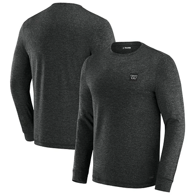Men's J. Palmer Black Washington Commanders Four Down Long Sleeve T-Shirt
