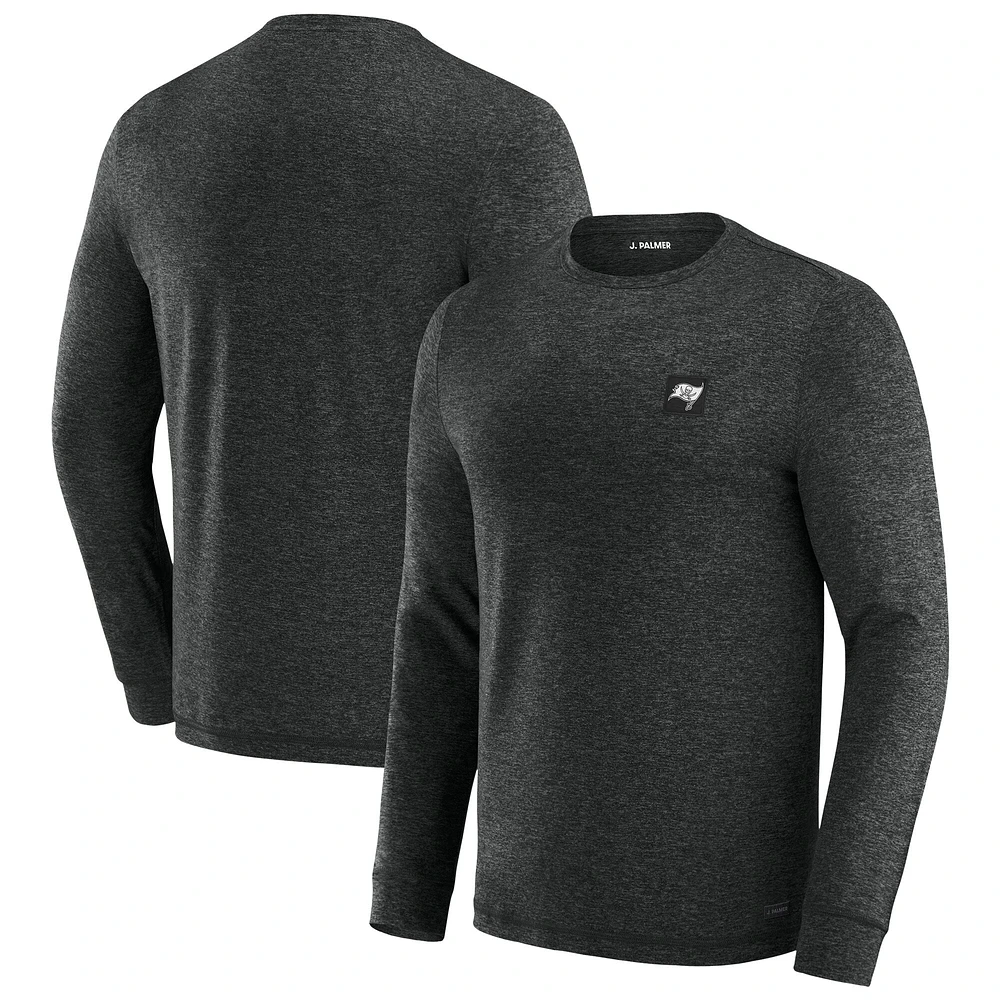 Men's J. Palmer Black Tampa Bay Buccaneers Four Down Long Sleeve T-Shirt