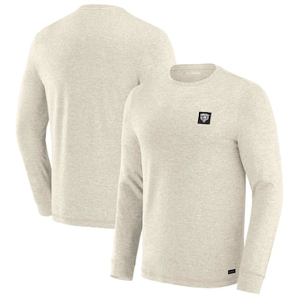 Men's J. Palmer White Chicago Bears Four Down Long Sleeve T-Shirt