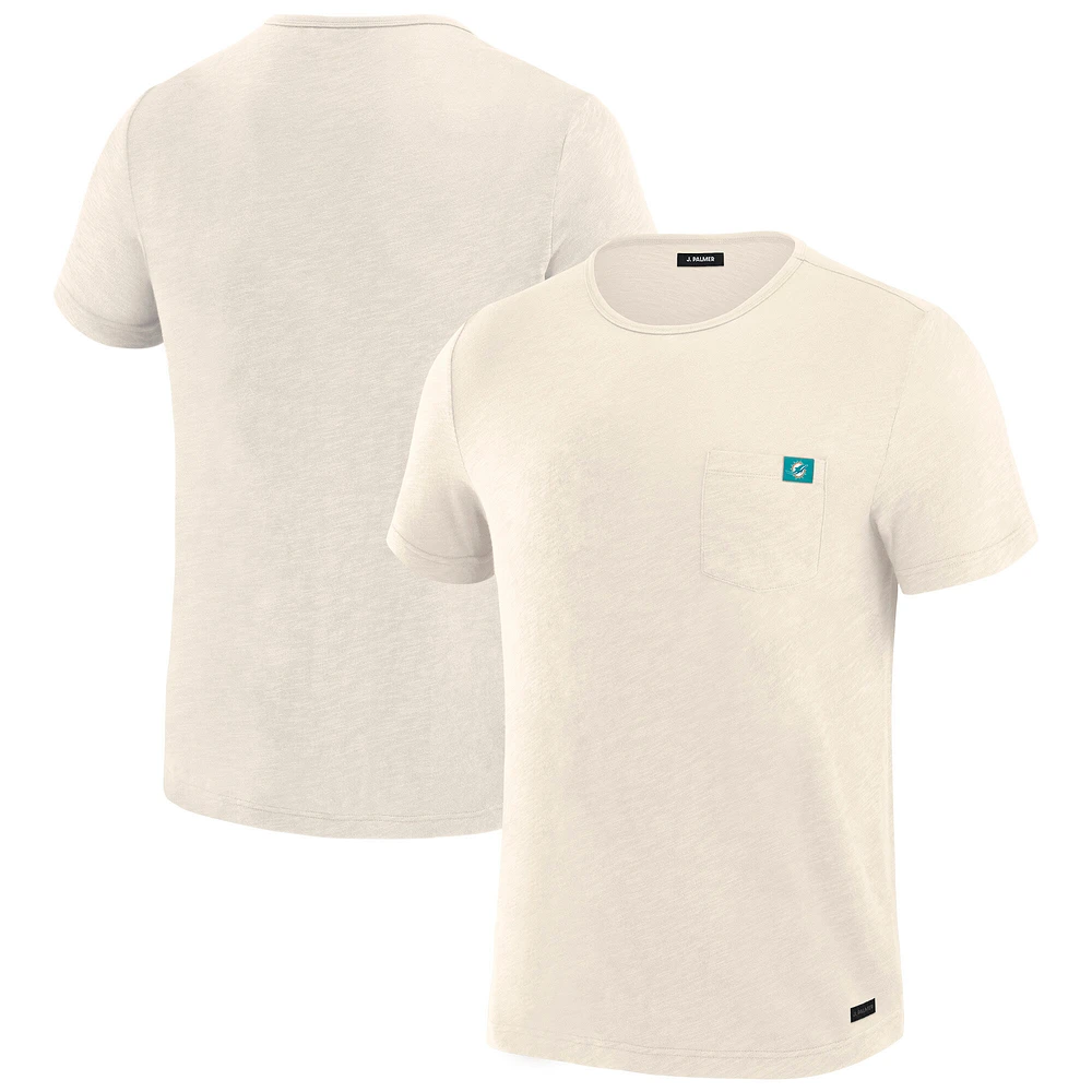 Men's J. Palmer White Miami Dolphins In-The-Pocket T-Shirt