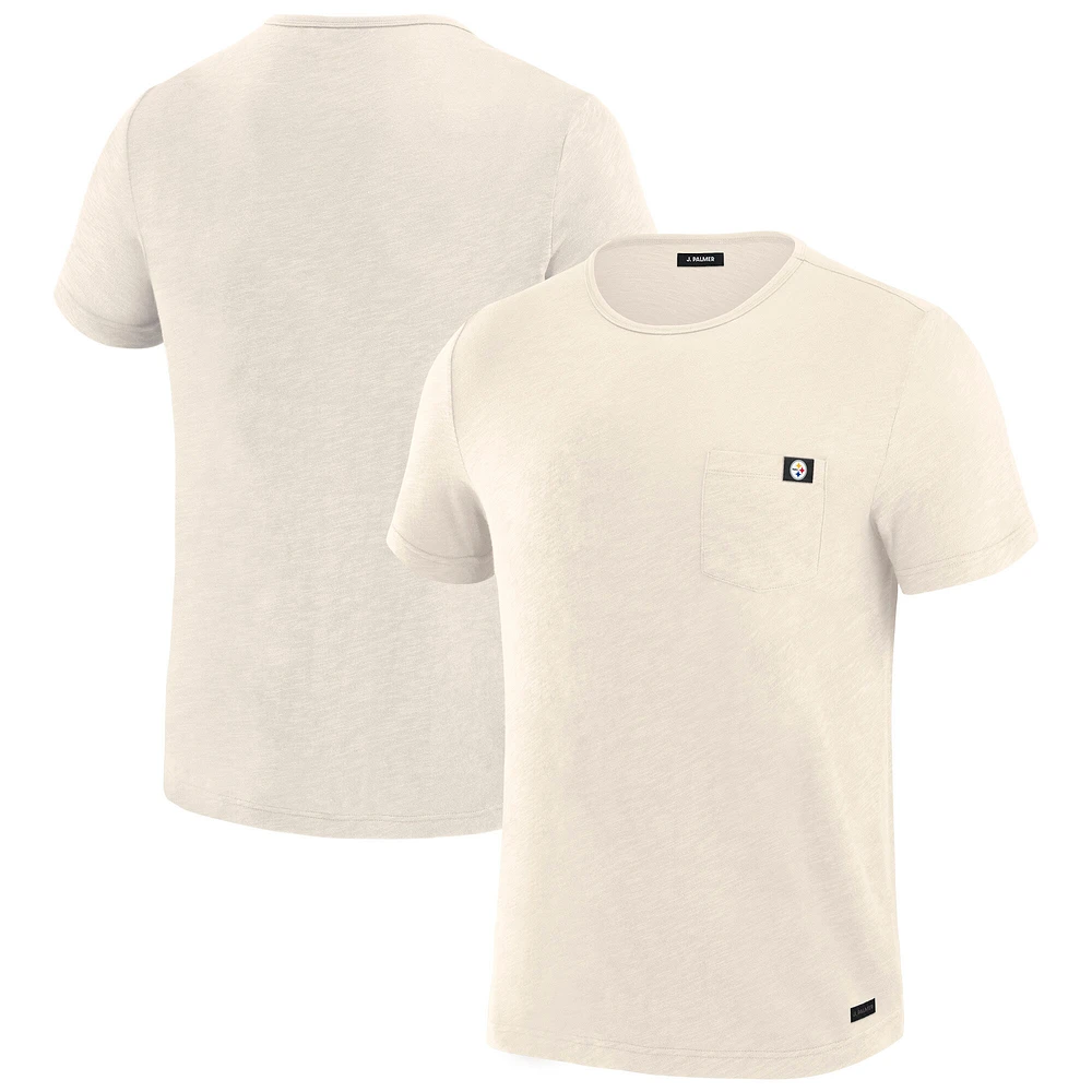 Men's J. Palmer White Pittsburgh Steelers In-The-Pocket T-Shirt