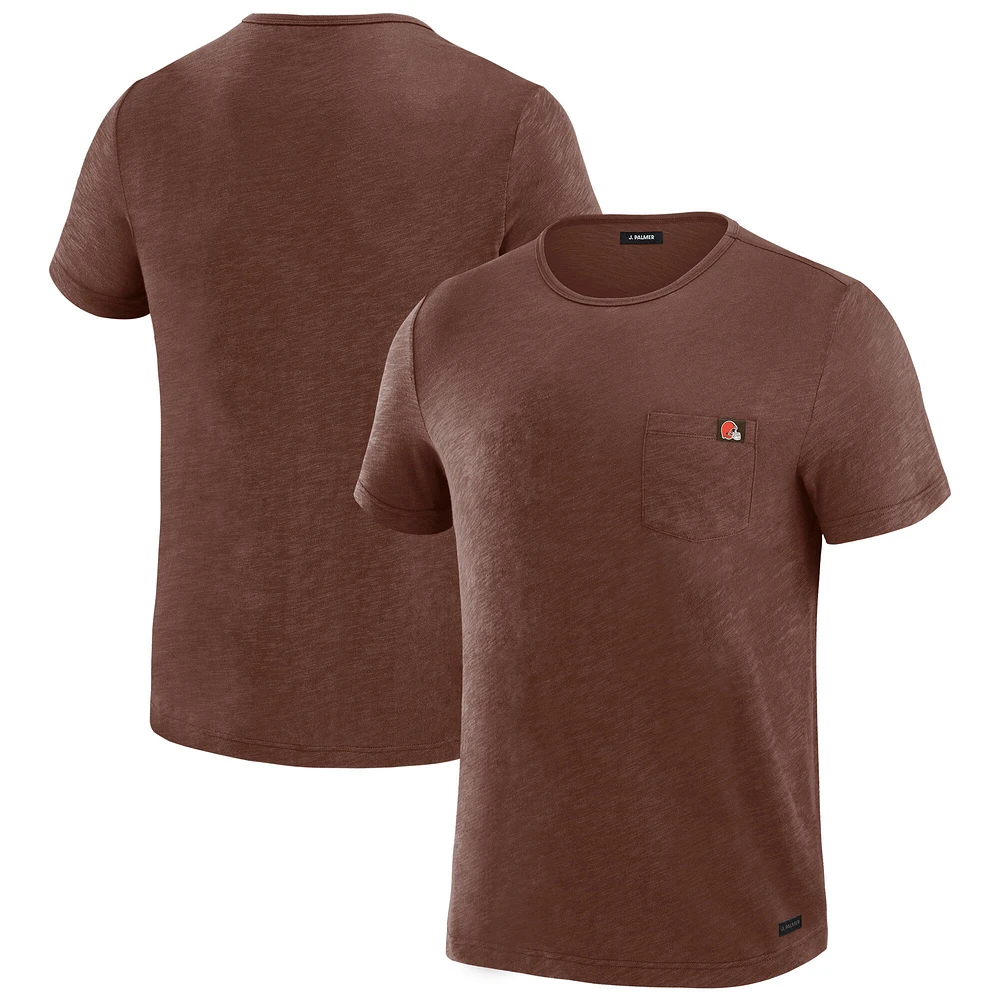 Men's J. Palmer Brown Cleveland Browns In-The-Pocket T-Shirt