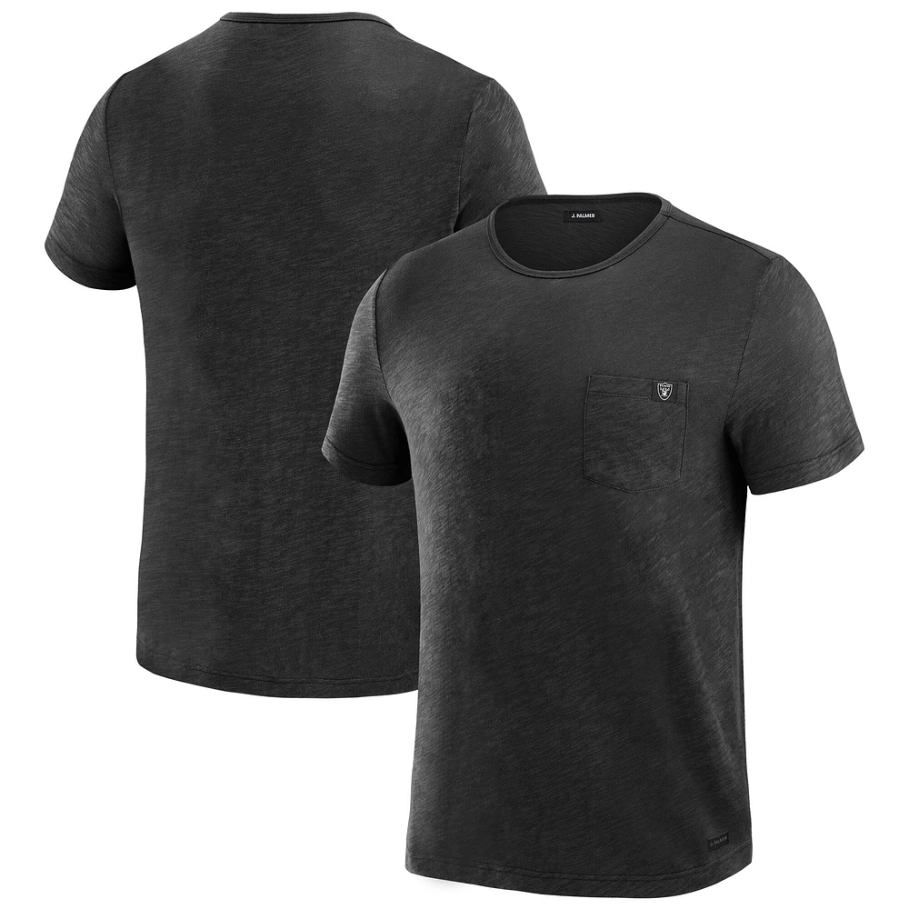 Men's J. Palmer Black Las Vegas Raiders In-The-Pocket T-Shirt