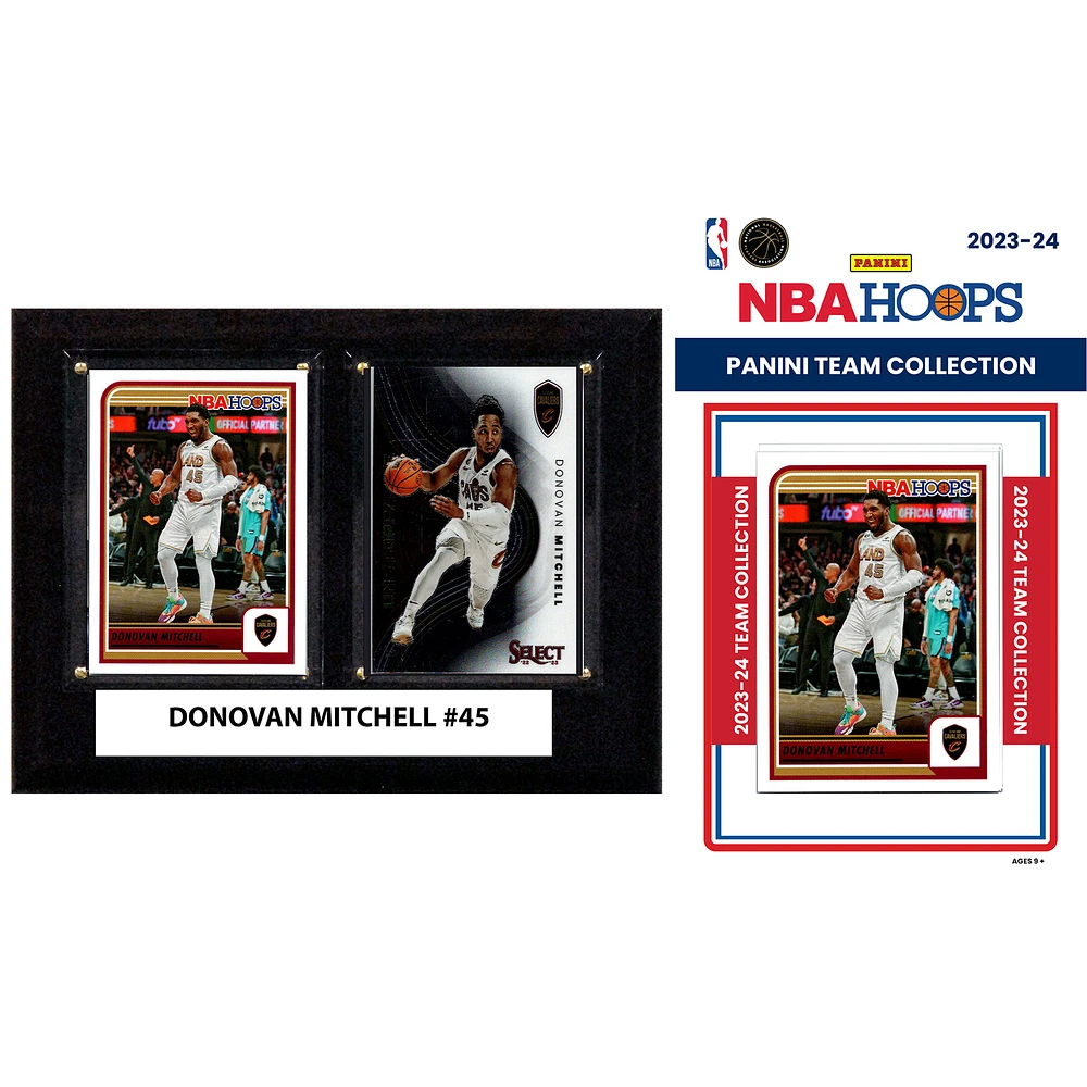 Cleveland Cavaliers 6" x 8" Player Plaque & 2023-24 Team Trading Card Set