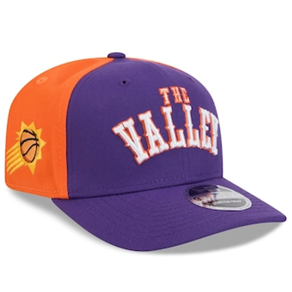 Men's New Era Purple Phoenix Suns 2024/25 City Edition 9SEVENTY Stretch-Snap Hat
