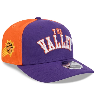Men's New Era Purple Phoenix Suns 2024/25 City Edition 9SEVENTY Stretch-Snap Hat