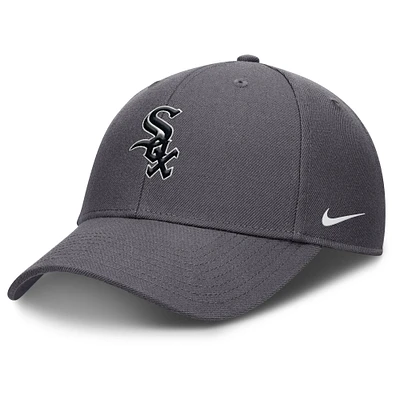 Men's Nike Gray Chicago White Sox Club Performance Adjustable Hat