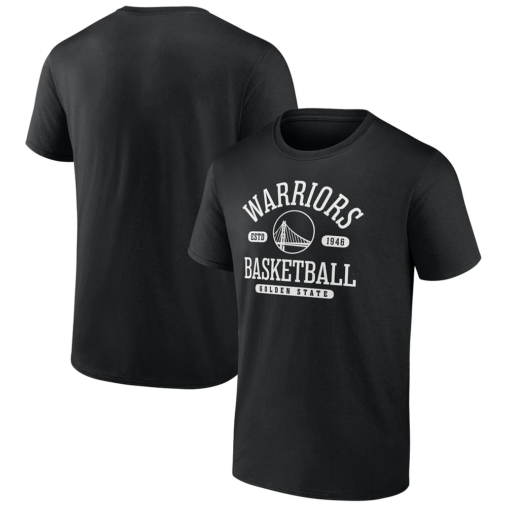 Men's Black Golden State Warriors Danger Zone T-Shirt