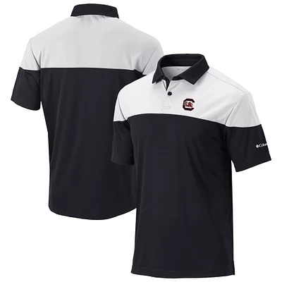 Men's Columbia Black South Carolina Gamecocks Best Ball Omni-Wick Polo