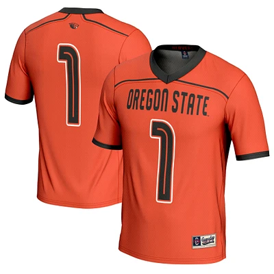 Unisex GameDay Greats #1 Orange Oregon State Beavers Men's Lacrosse Fashion Jersey