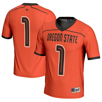 Youth GameDay Greats #1 Orange Oregon State Beavers Men's Lacrosse Fashion Jersey