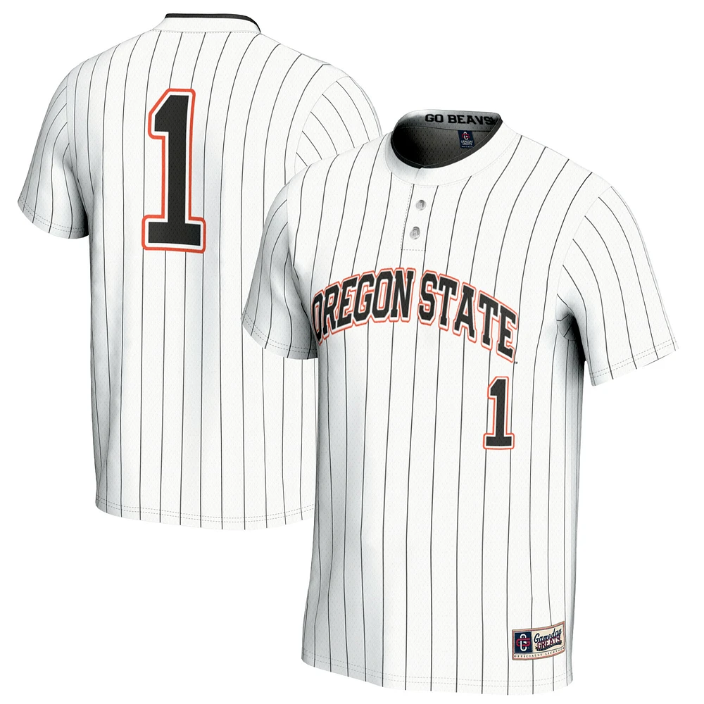 Unisex GameDay Greats #1 Oregon State Beavers Softball Fashion Jersey