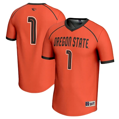 Unisex GameDay Greats #1 Orange Oregon State Beavers Women's Lacrosse Fashion Jersey
