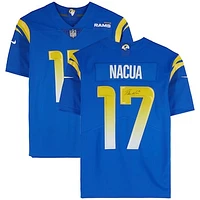 Puka Nacua Los Angeles Rams Autographed Royal Nike Limited Jersey