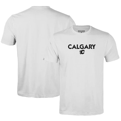 Men's Levelwear White Calgary Flames Richmond City Capsule T-Shirt
