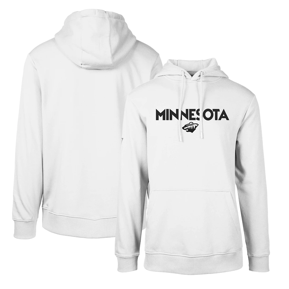 Men's Levelwear White Minnesota Wild Podium City Capsule Pullover Hoodie