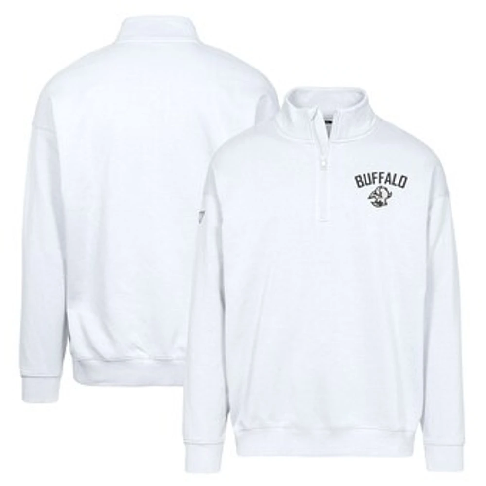 Men's Levelwear White Buffalo Sabres Murray City Capsule Quarter-Zip Sweatshirt