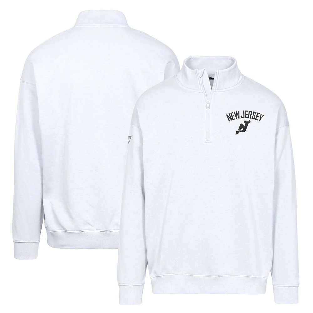 Men's Levelwear New Jersey Devils Murray City Capsule Quarter-Zip Sweatshirt