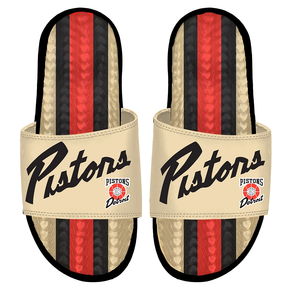 Men's ISlide Detroit Pistons 2024/25 City Edition Gel Slide Sandals