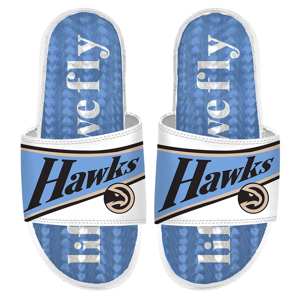 Men's ISlide Atlanta Hawks 2024/25 City Edition Gel Slide Sandals