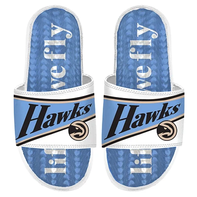 Men's ISlide Atlanta Hawks 2024/25 City Edition Gel Slide Sandals