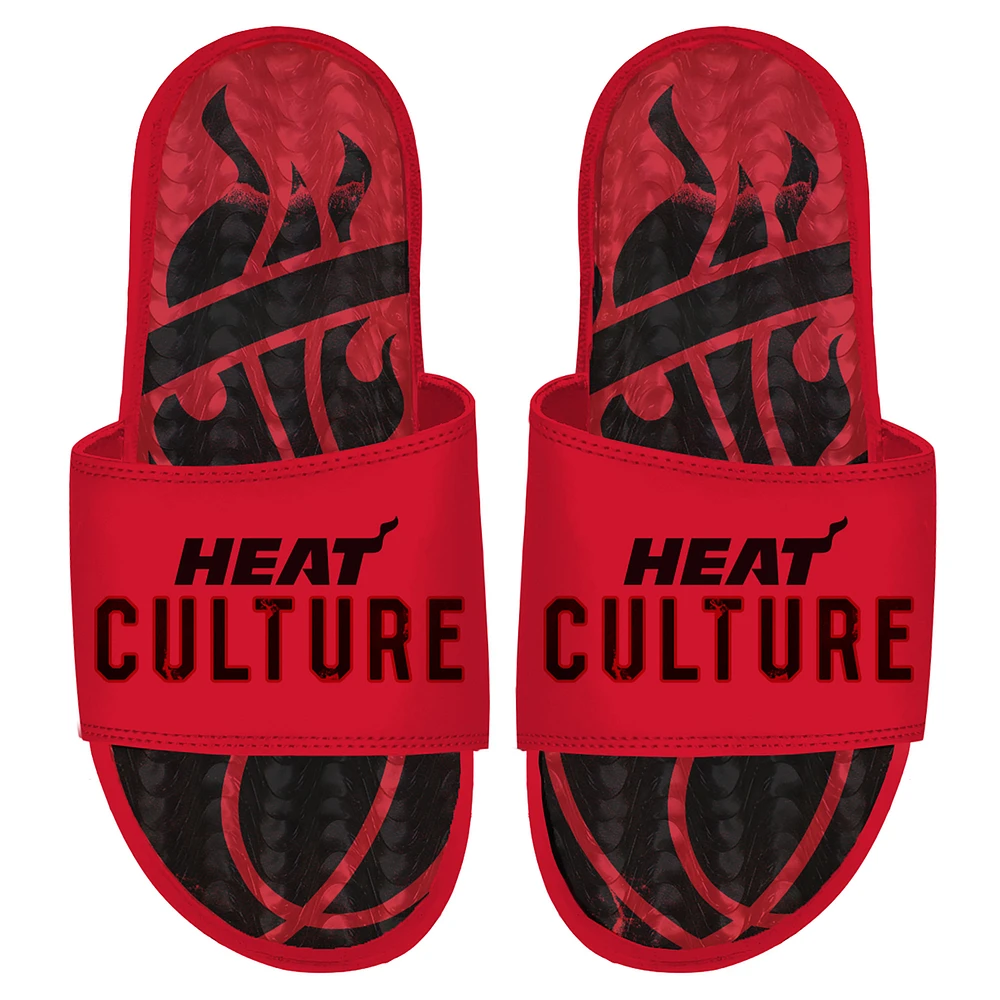 Men's ISlide Miami Heat 2024/25 City Edition Gel Slide Sandals