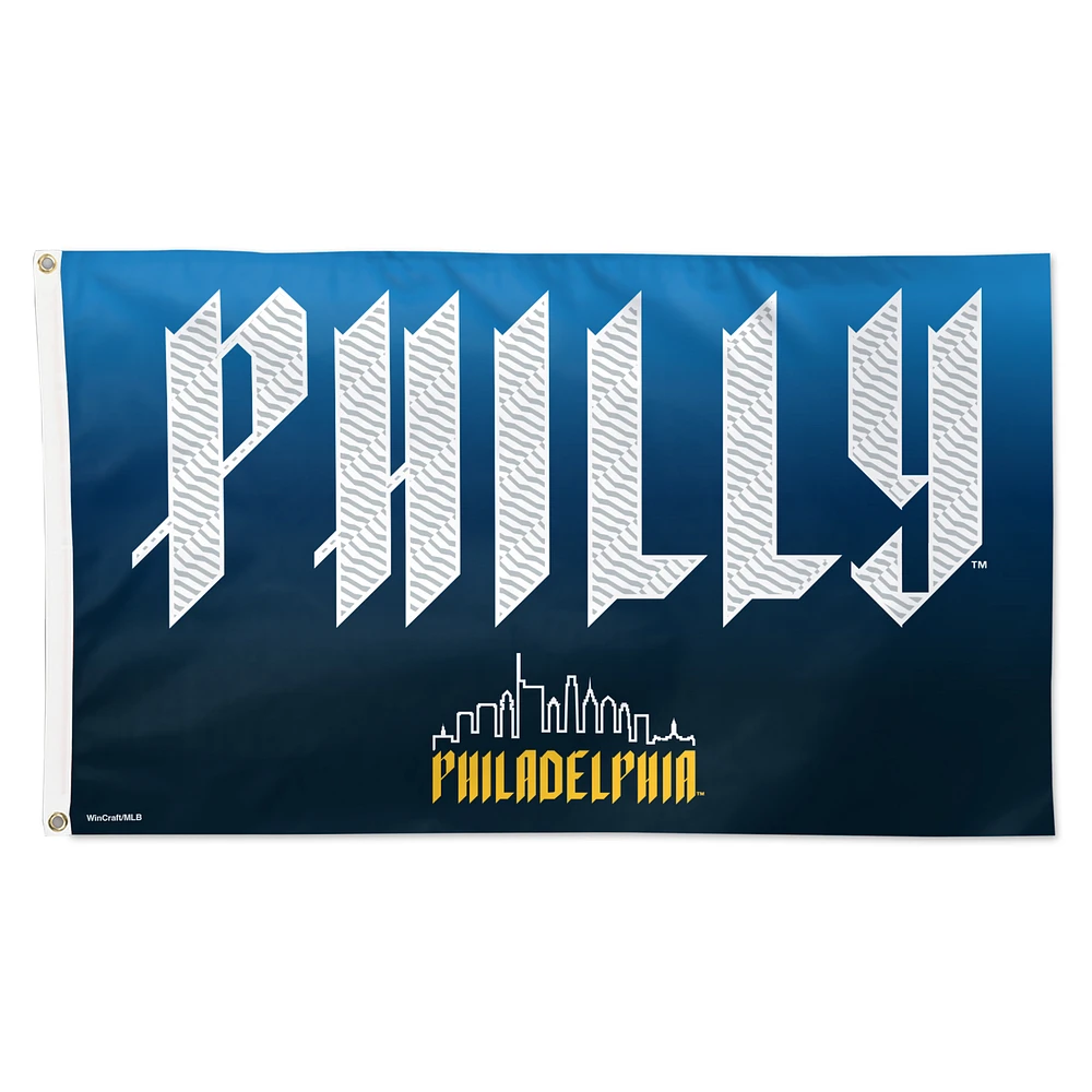 WinCraft Philadelphia Phillies 3’ x 5’ City Connect Single-Sided Deluxe Flag