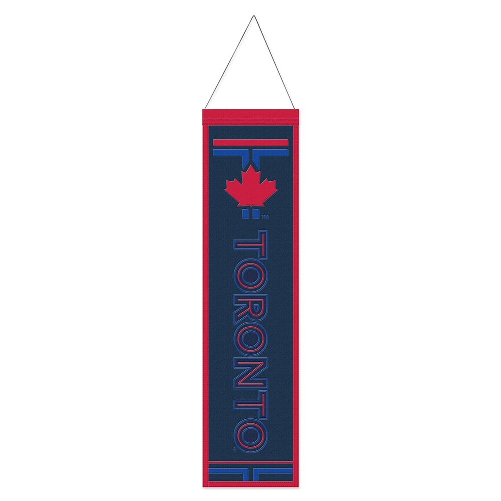 WinCraft Toronto Blue Jays 2024 City Connect 8" x 32" Wool Banner