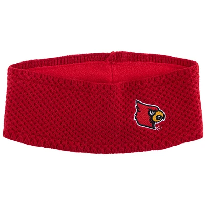ZooZatz Red Louisville Cardinals Fashion Knit Headband