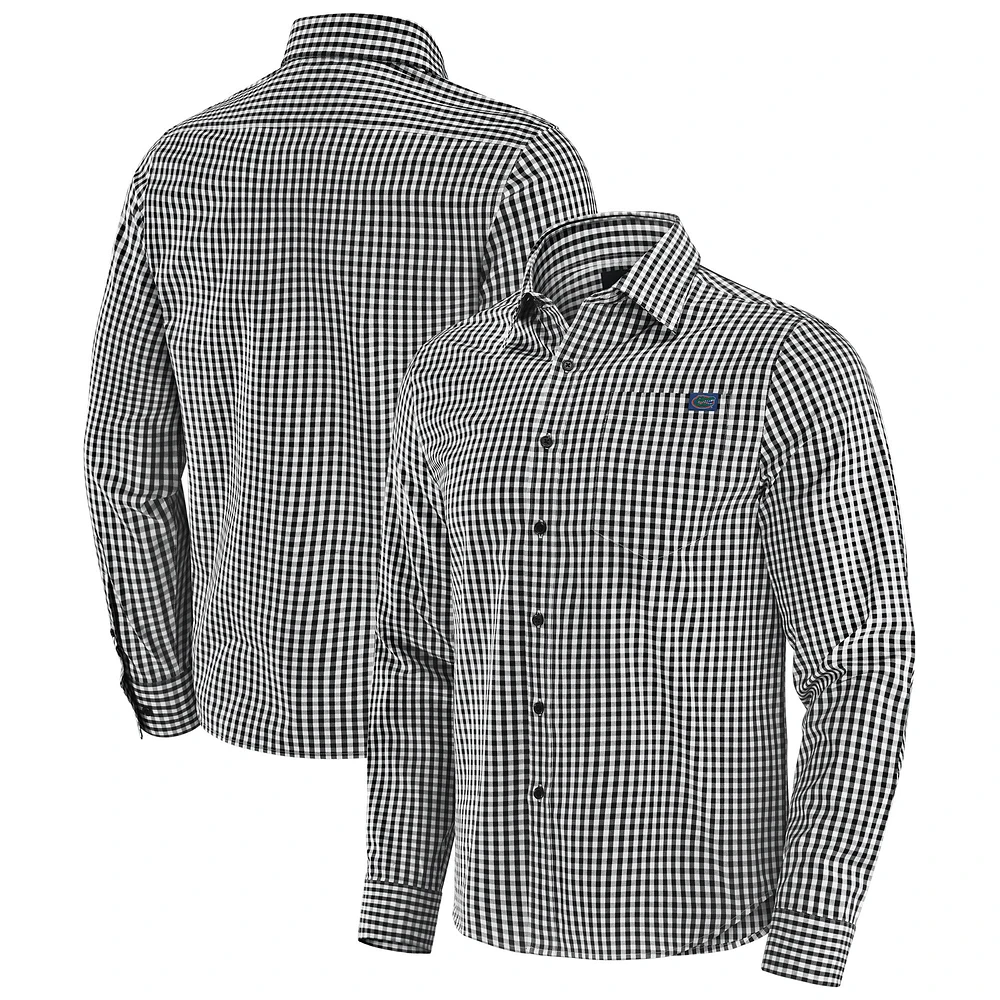 Men's J. Palmer Black Florida Gators Dual Threat Long Sleeve Button-Up Shirt