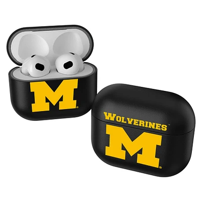 Keyscaper Black Michigan Wolverines Insignia AirPods 3rd Gen Case Cover