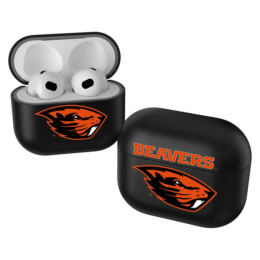 Keyscaper Black Oregon State Beavers Insignia AirPods 3rd Gen Case Cover