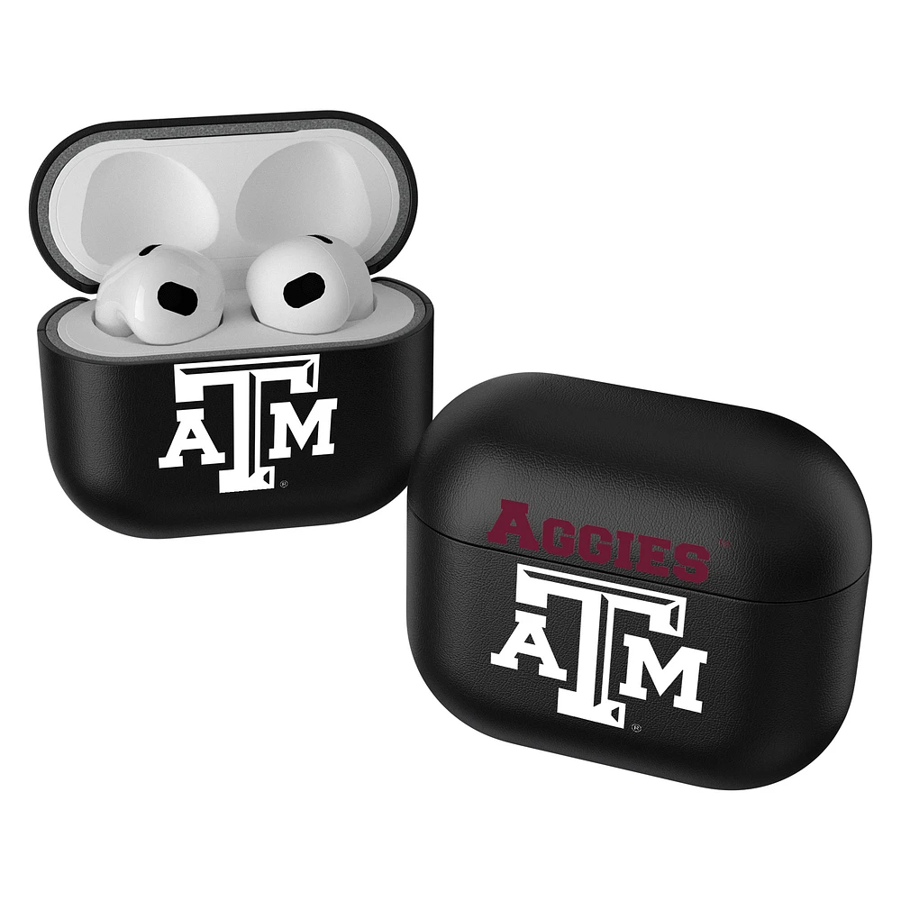 Keyscaper Black Texas A&M Aggies Insignia AirPods 3rd Gen Case Cover