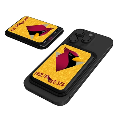 Keyscaper Arizona Cardinals Illustrated Magnetic Phone Credit Card Wallet