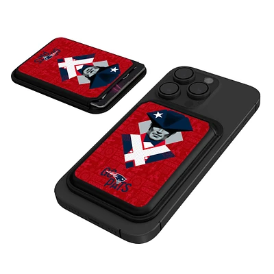 Keyscaper New England Patriots Illustrated Magnetic Phone Credit Card Wallet