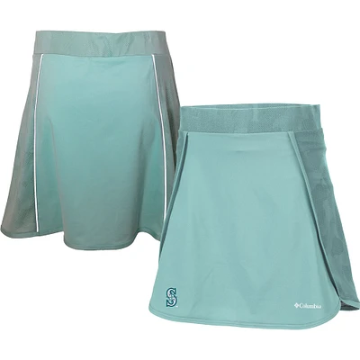 Women's Columbia Teal Seattle Mariners Omni-Wick Up Next Golf Skort